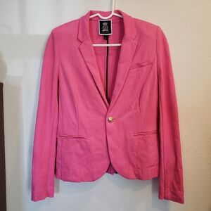Juicy Couture pink blazer suit jacket women's size medium M